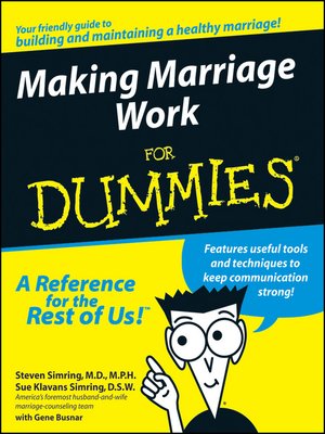Making Marriage Work For Dummies - ebook